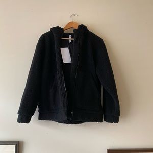 Fabletics Lotta Cocoon Zip Hoodie NEW